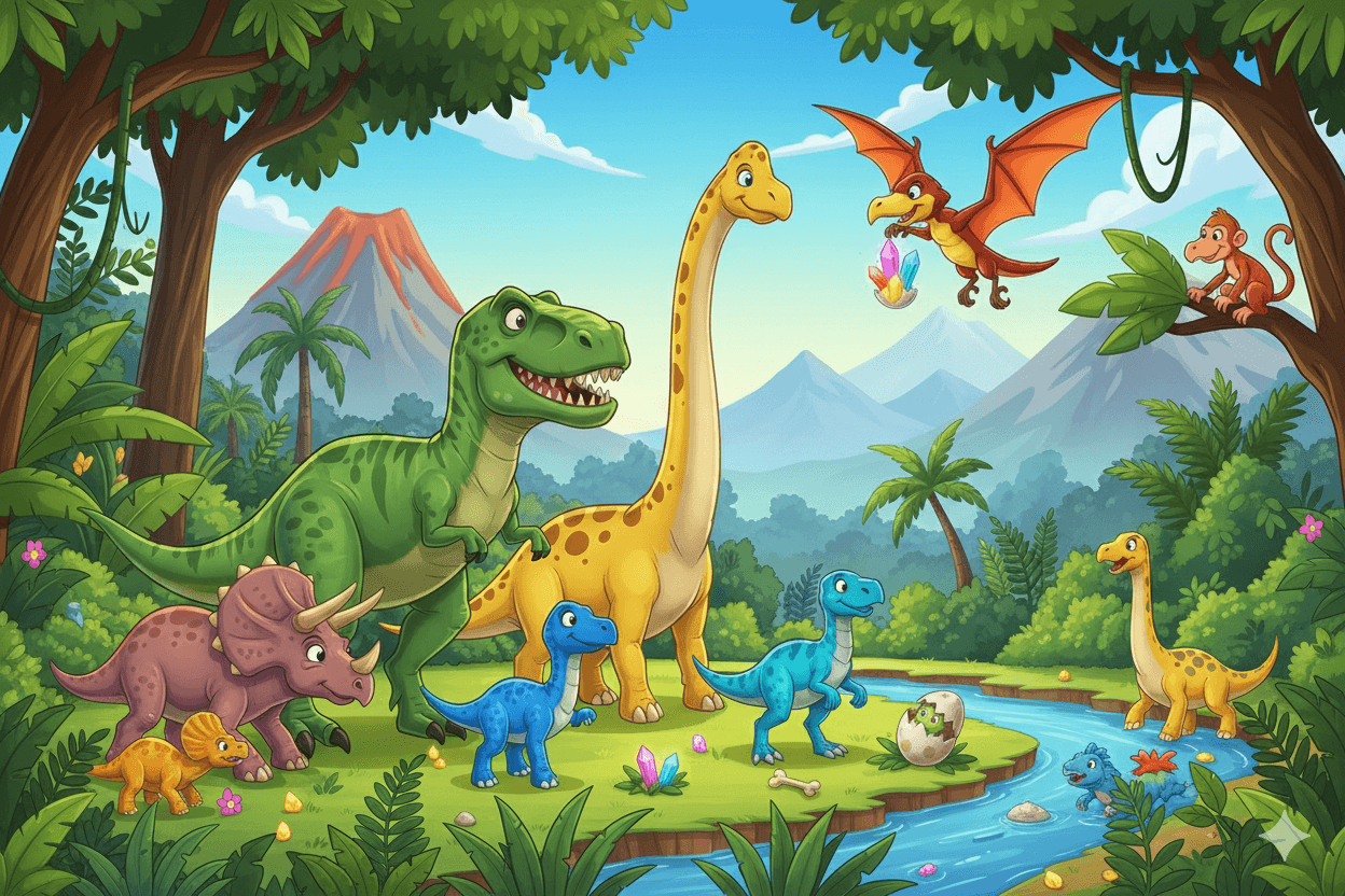 Image mystère Dinosaures