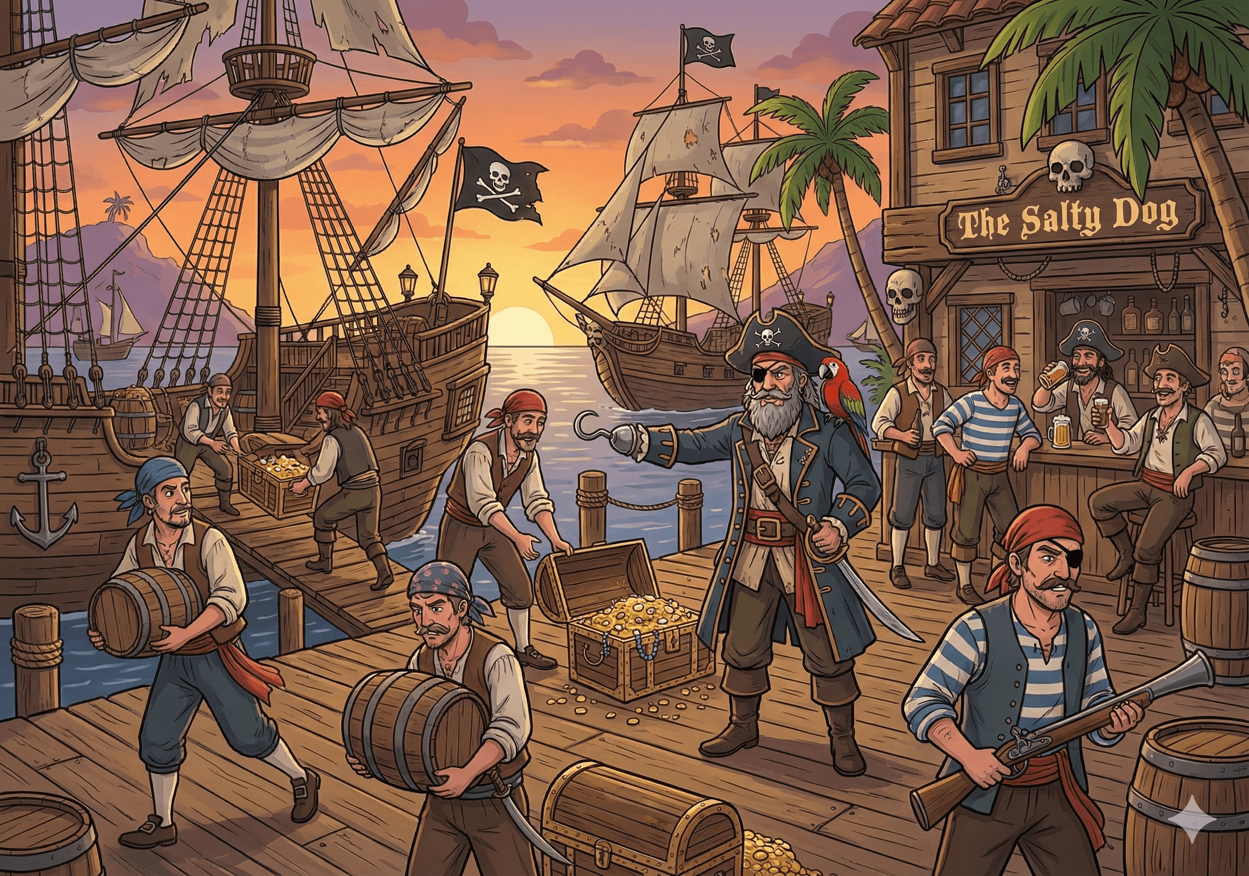 Image mystère Pirates