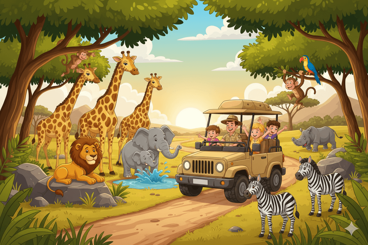 Image mystère Safari Animaux